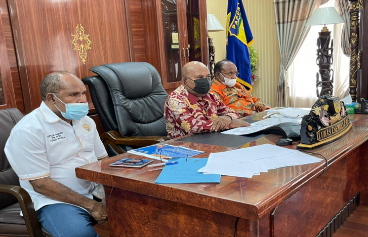 Presiden Minta Papua Kebut Vaksinasi Untuk Persiapan PON dan Perparnas